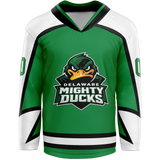 Delaware Mighty Ducks Adult Player Hybrid Jersey