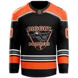 Biggby Bombers Tier 2 Girls Youth Goalie Sublimated Jersey