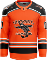 Biggby Bombers Tier 3 Girls Adult Goalie Sublimated Jersey