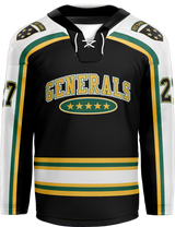 Red Bank Generals Youth Goalie Sublimated Jersey
