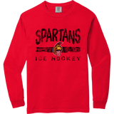 Seacoast Spartans (Ice Hockey) Heavyweight Ring Spun Long Sleeve Tee