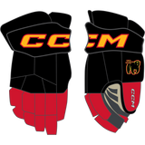MD Jr Black Bears CCM 85C Custom Gloves Junior