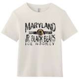 MD Jr. Black Bears Women's 6-Ounce Heavyweight Tee
