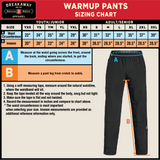 Adult Breakaway Lightweight Warm Up Pants (Allegheny Badgers)
