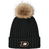 Danbury Hat Tricks Faux Fur Pom Beanie