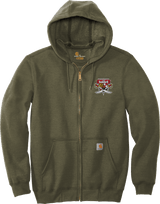 SOMD Lady Sabres Carhartt Midweight Hooded Zip-Front Sweatshirt