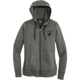 Lansing Spartans New Era Ladies French Terry Full-Zip Hoodie