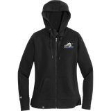 Mid-State Mustangs New Era Ladies French Terry Full-Zip Hoodie