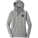 Lansing Spartans New Era Ladies Tri-Blend Fleece Pullover Hoodie