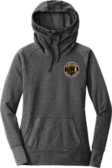 Maryland Black Bears New Era Ladies Tri-Blend Fleece Pullover Hoodie