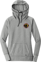 Maryland Black Bears New Era Ladies Tri-Blend Fleece Pullover Hoodie