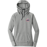 Metro Jr. Jets New Era Ladies Tri-Blend Fleece Pullover Hoodie