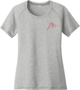 South Pittsburgh Rebellion Ladies PosiCharge Tri-Blend Wicking Scoop Neck Raglan Tee