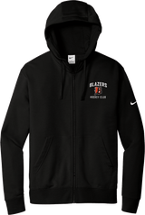 Philadelphia Blazers Nike Club Fleece Sleeve Swoosh Full-Zip Hoodie