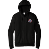 Metro Jr. Jets Nike Club Fleece Sleeve Swoosh Full-Zip Hoodie