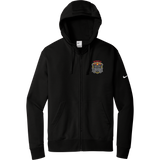 Danville Iron Nike Club Fleece Sleeve Swoosh Full-Zip Hoodie