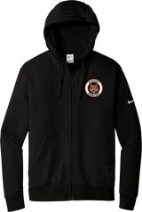Biggby Bobcats Nike Club Fleece Sleeve Swoosh Full-Zip Hoodie