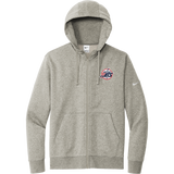 Metro Jr. Jets Nike Club Fleece Sleeve Swoosh Full-Zip Hoodie