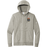Danville Iron Nike Club Fleece Sleeve Swoosh Full-Zip Hoodie
