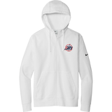 Metro Jr. Jets Nike Club Fleece Sleeve Swoosh Full-Zip Hoodie