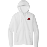 Mercer Arrows Nike Club Fleece Sleeve Swoosh Full-Zip Hoodie