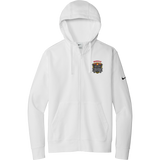Danville Iron Nike Club Fleece Sleeve Swoosh Full-Zip Hoodie