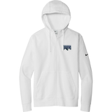 Kensington Valley Ravens Nike Club Fleece Sleeve Swoosh Full-Zip Hoodie