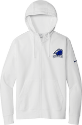 Brandywine Outlaws Nike Club Fleece Sleeve Swoosh Full-Zip Hoodie