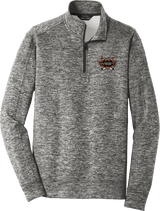 Orange County West PosiCharge Electric Heather Fleece 1/4-Zip Pullover