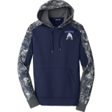 Chicago Bulldogs Sport-Wick Mineral Freeze Fleece Colorblock Hooded Pullover