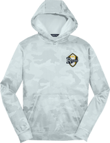 Royals Hockey Club Youth Sport-Wick CamoHex Fleece Hooded Pullover